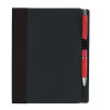 5" x 7" ECO Notebook with Flags Black/Black