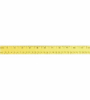 12" Enamel Flat Wood English & Metric Rulers Yellow