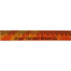 15 CM Mood Wood Rulers Orange to Yellow