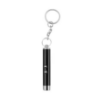 Mini Flashlight / Laser Pointer Keychain Black