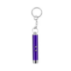 Mini Flashlight / Laser Pointer Keychain Purple