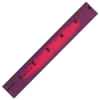 6" Mood Wood Rulers Violet to Pink