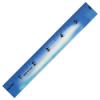 6" Mood Wood Rulers Blue to Light Blue