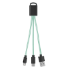 2-In-1 Braided Charging Buddy Seafoam Green