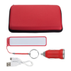 Deluxe Travel Kit With Custom Box Red