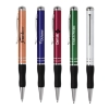 Aluminum Twist Action Ballpoint Pen w/Grip