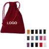 Picture of Big Drawstring Velvet Pouch