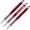 Soft-Tech Comfort Gel Burgundy Pens