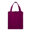 Little Juno Non-Woven Grocery Tote Burgundy