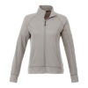 Women's OKAPI Performance Full Zip Knit Jacket Heather Gray Front