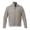 Men's OKAPI Performance Full Zip Knit Jacket Heather Gray