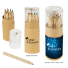 Picture of 12-Piece Colored Pencil Set In Tube With Sharpener