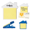 Picture of House Clip With Sticky Notes