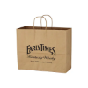 Picture of Kraft Paper Brown Shopping Bag - 16" x 12-1/2"