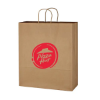 Picture of Kraft Paper Brown Shopping Bag - 16" x 19"