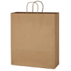 Picture of Kraft Paper Brown Shopping Bag - 16" x 19"