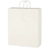 Picture of Kraft Paper White Shopping Bag - 16" x 19"