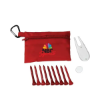 Picture of Full Color Deluxe Golf Kit in Zippered Pouch