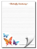 Picture of 8 ½" x 11" Full Color Notepad - 25 Sheets