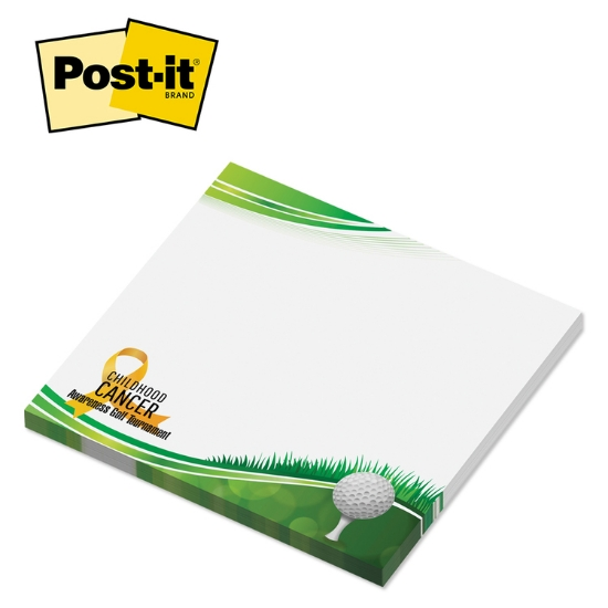 	Post-it® Custom Printed Notepad 3" x 3" - 50 Sheets