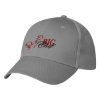 Custom Logo 6 Panel Polyester Cap - Embroidered Gray