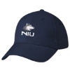 Custom Logo Price Buster Cap 6 Panel Structured - Embroidered Navy Blue