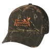 Custom Logo Hunter's Retreat Mesh Back Camouflage Cap Mossy Oak