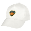 Custom Logo Econo Cap - Embroidered White