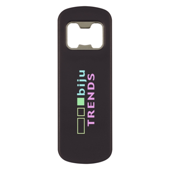 Custom Logo Easton Bottle Opener Black