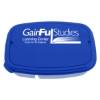 Custom Logo 2-Section Lunch Container Blue