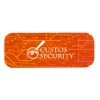 Custom Logo Security Webcam Cover - Full Color Orange