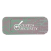 Custom Logo Security Webcam Cover - Full Color Silver