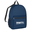 Custom Logo Budget Backpack Navy Blue