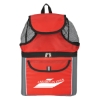 Custom Logo All-in-One Beach Backpack Red