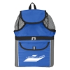 Custom Logo All-in-One Beach Backpack Royal Blue