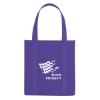 Custom Logo Non-Woven Avenue Shopper Tote Bag Purple