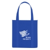 Custom Logo Non-Woven Avenue Shopper Tote Bag Royal Blue