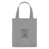 Custom Logo Non-Woven Shopper Tote Bag Gray