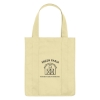 Custom Logo Non-Woven Shopper Tote Bag Natural