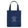 Custom Logo Non-Woven Shopper Tote Bag Navy Blue