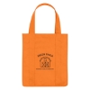 Custom Logo Non-Woven Shopper Tote Bag Orange