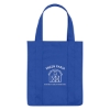 Custom Logo Non-Woven Shopper Tote Bag Royal Blue