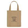 Custom Logo Non-Woven Shopper Tote Bag Tan