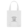 Custom Logo Non-Woven Shopper Tote Bag White