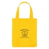 Custom Logo Non-Woven Shopper Tote Bag Yellow