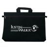 Custom Logo Document Bag Black