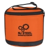 Custom Logo Cans-To-Go Round Kooler Bag - Silk Screen Orange