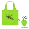 Custom Logo Handy Foldaway Tote Lime