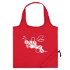 Custom Logo Handy Foldaway Tote Red