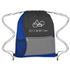 Custom Logo Color Block Sports Pack Royal Blue With Black